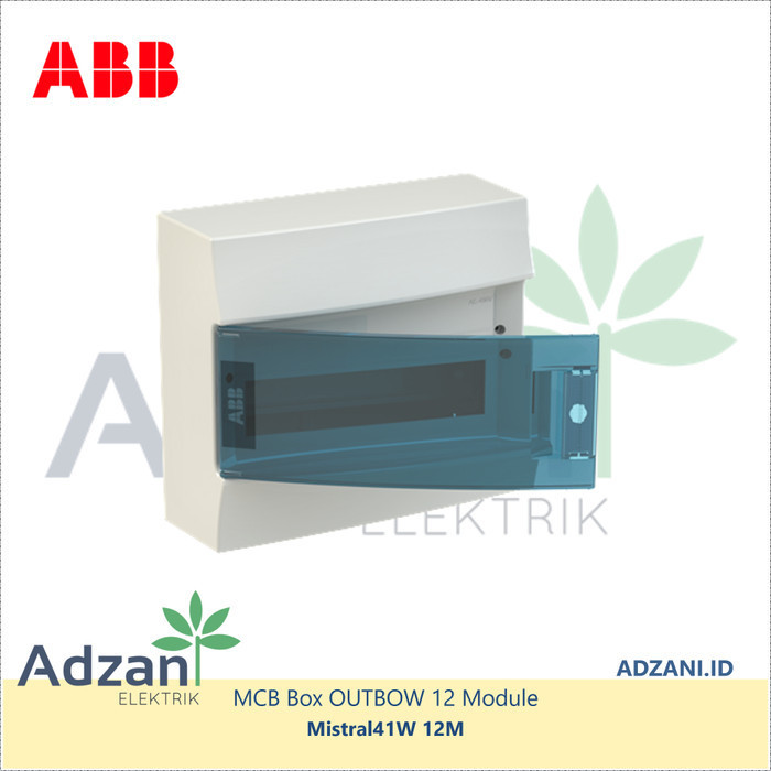 [ABB] MCB Box 12 Module Outbow Mistral41W 1SPE007717F0421