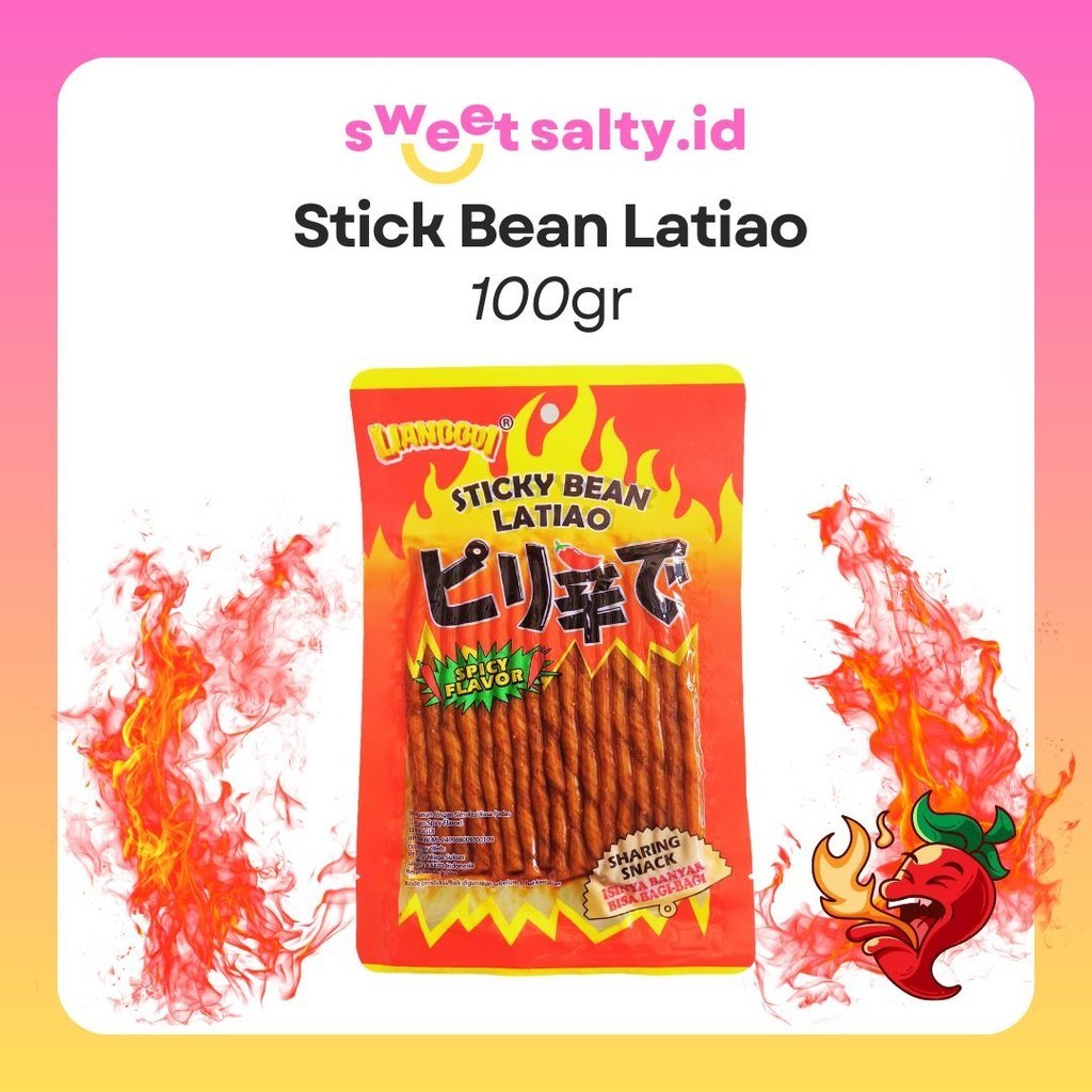 

HALAL [Sweetsalty.id]LIANGGUI| STICKY LATIAO /STEAK LATIAO / CEMILAN VIRAL Cemilan Yang Lagi VIRAL Import Dari CHINA Food Snack Pedas