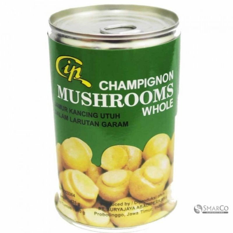 

R89 - CIP CHAMPIGNON MUSHROOMS WHOLE/SLICE 425GR - ALF06