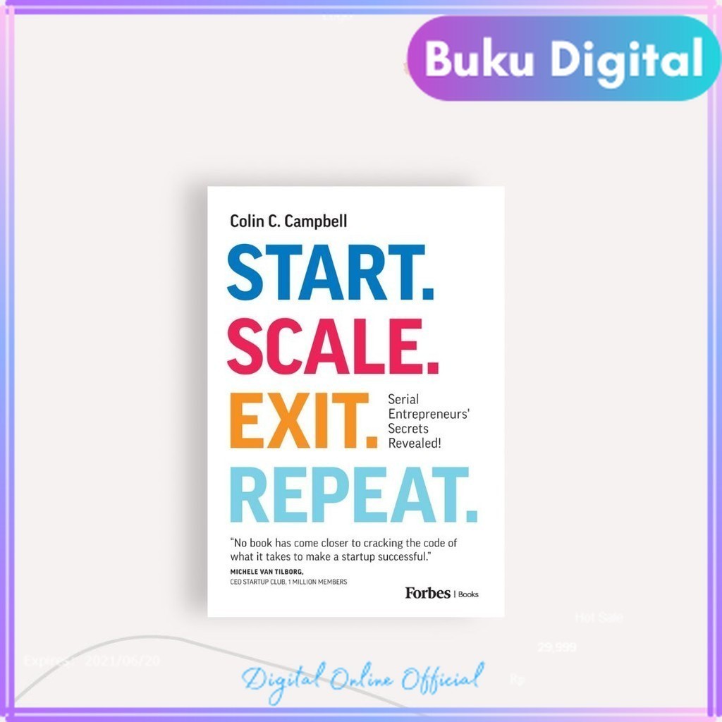 

Start, Scale, Exit, Repeat | Colin C. Campbell