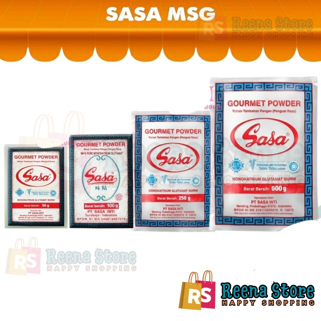 

Sasa MSG Penyedap Rasa Berbagai Ukuran - Micin - Reena Store