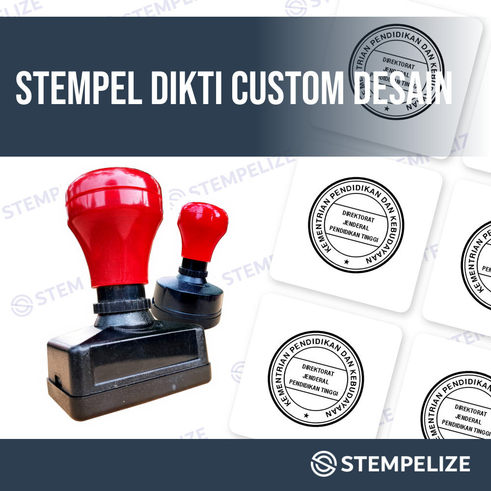

Stempel Dikti Custom Desain