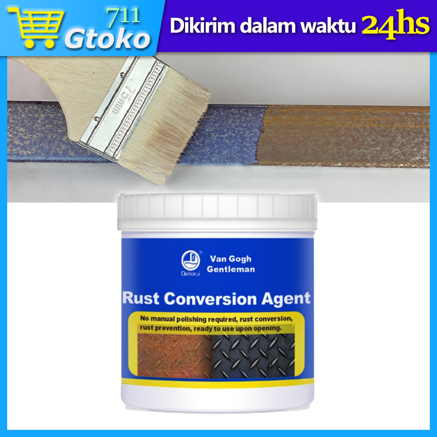 Cat Primer Anti Karat Hitam Besi Baja Zinc Pembersih Karat Rust Remover Paint