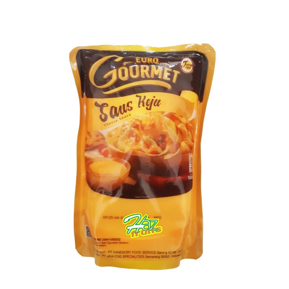 

Saus Keju Euro Gourmet Cheese Sauce 500 Gr