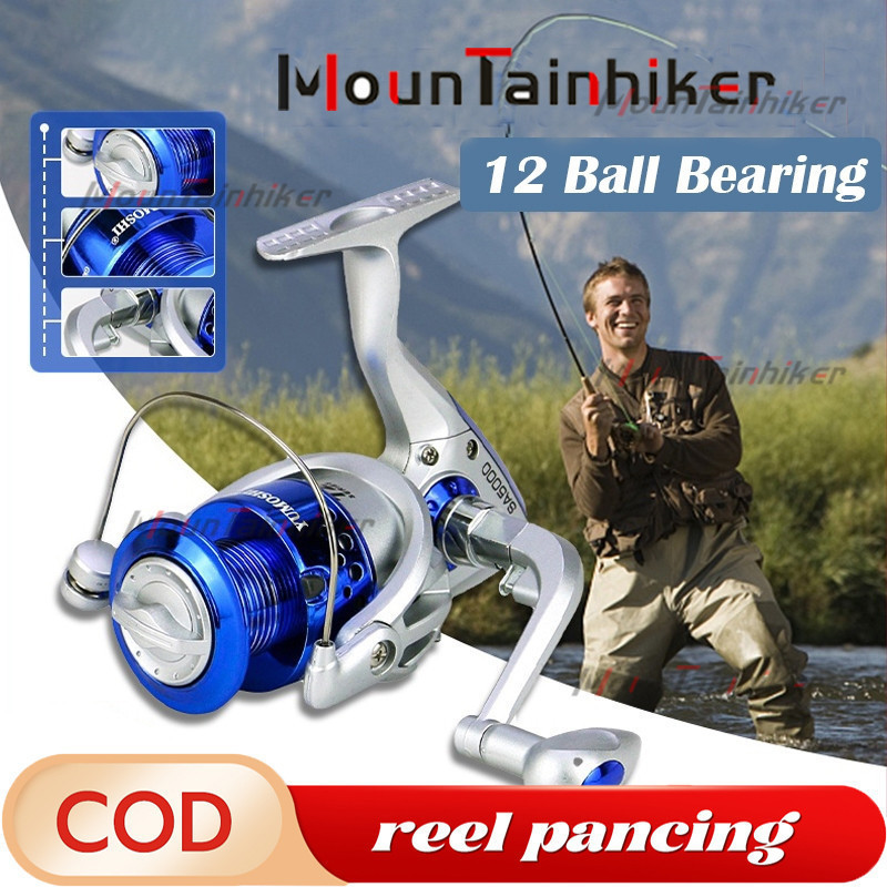 Pengiriman Cepat Alat Gulungan Pancing Qs1000-6000 Fishing Spinning Reel 5.2:1/ Reel Pancing Reel