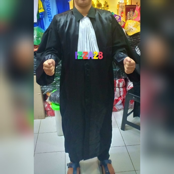 toga pengacara atau toga advokat bahan twist - XXL