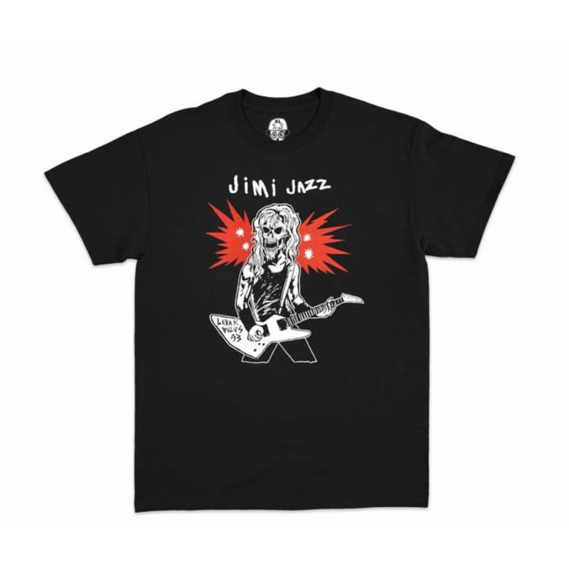 KAOS T-Shirt BAND JIMI JAZZ-LEBAK BULUS 93 Bahan Tebal Cotton Combed 24s