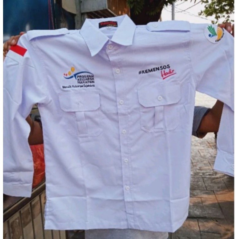 kemeja PKH baju PKH seragam PKH baju kerja PKH kemeja Kemensos baju kemensos seragam kemensos baju k