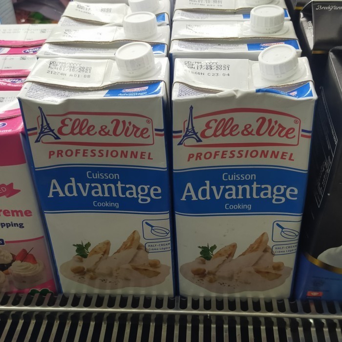 

Elle vire cuisson advantage cooking cream 1ltr krim masak