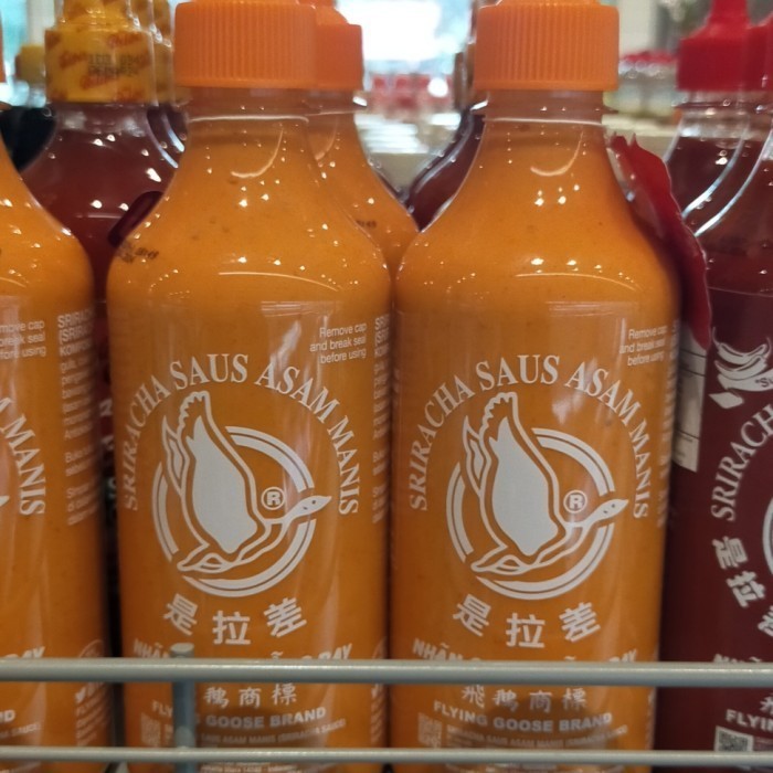 

flying goose sriracha sauce asam manis 455ml