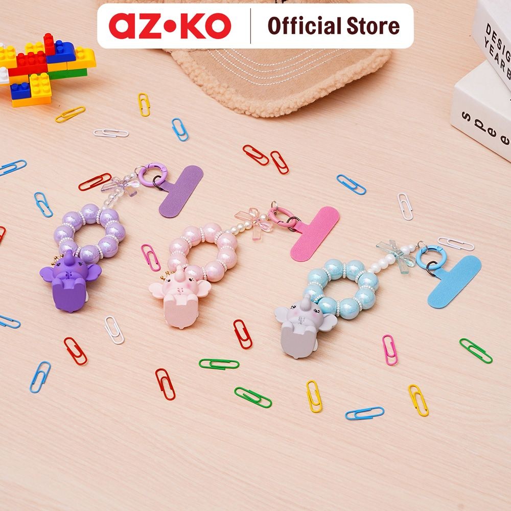 AZKO Ataru Gantungan Handphone Elephant Random phone chain phone strap lanyard hp aksesoris handphon