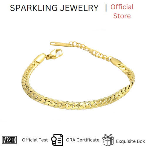 Sparkling Jewelry Official Store  - Gelang Unisex Elegan Korea SJ021