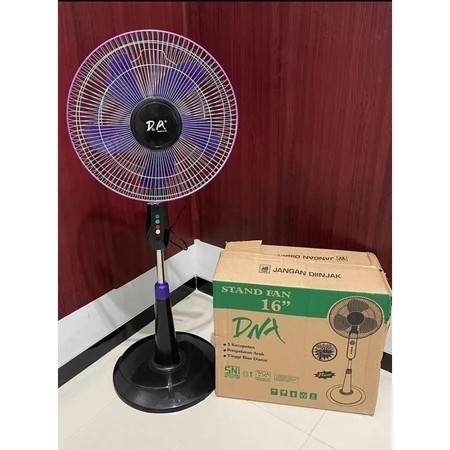 Kipas Angin DNA Berdiri 16inch Stand Fan Kaki Bulat / Kipas Angin Berdiri Besar / KIPAS DINDING