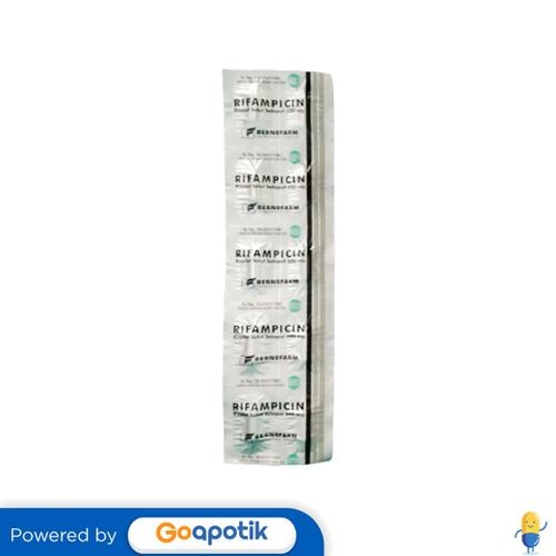 Rifampicin Bernofarm 600 Mg Strip 10 Kaplet