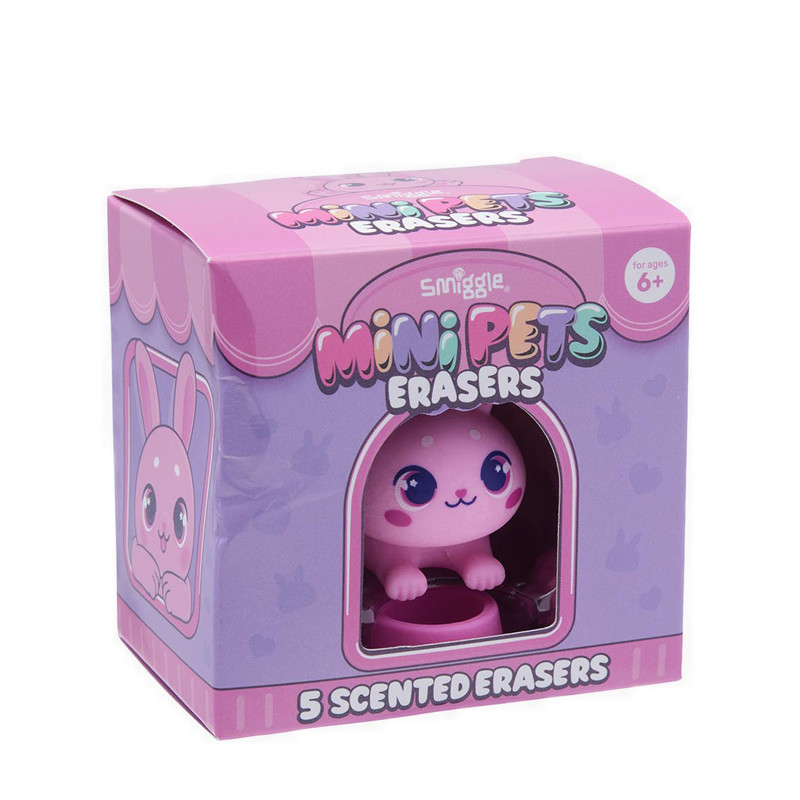 

Smiggle Mini Pet Eraser Pack - IGL470154PNK