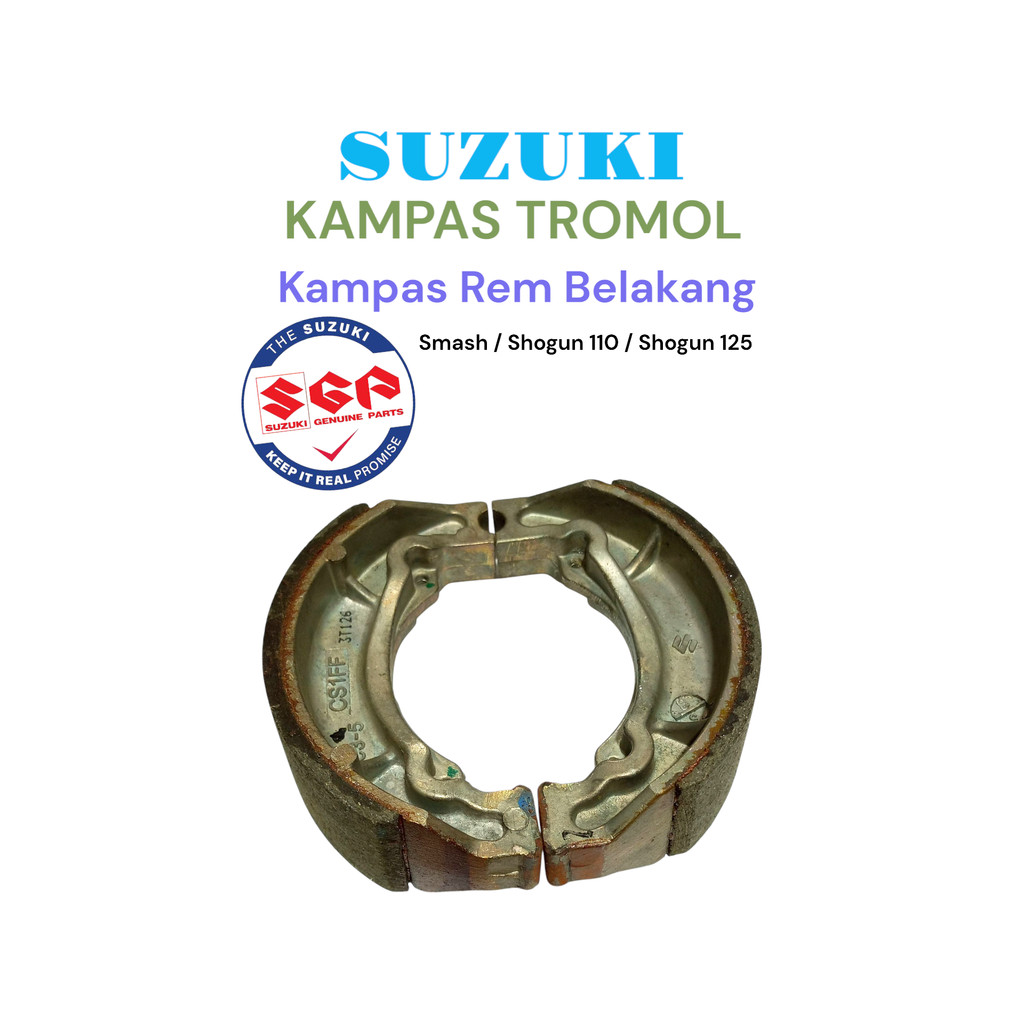 1 PCS SUZUKI KAMPAS REM TROMOL MOTOR SMASH SHOGUN 110 125 KAMPAS REM TROMOL SMASH SOGUN SHOGUN 125 S