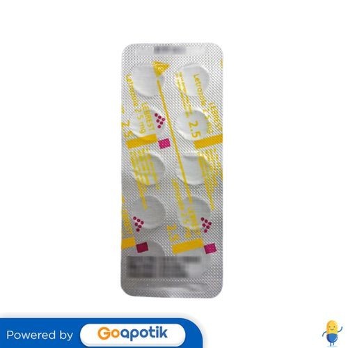Lebrest 2.5 Mg Strip 10 Tablet