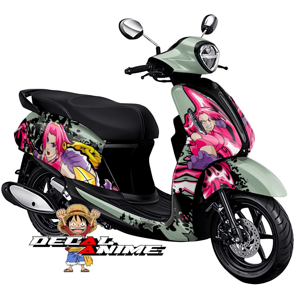 Stiker Filano Full body Decal Motor Grand Filano 125 terbaru Sticker Decal Anime - Sakura