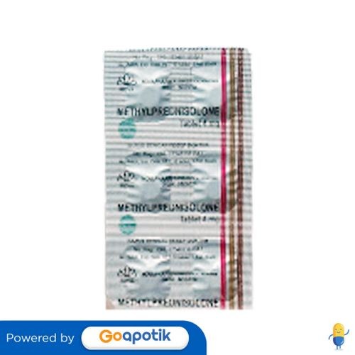 Methylprednisolone Novapharin 4 Mg Strip 10 Tablet