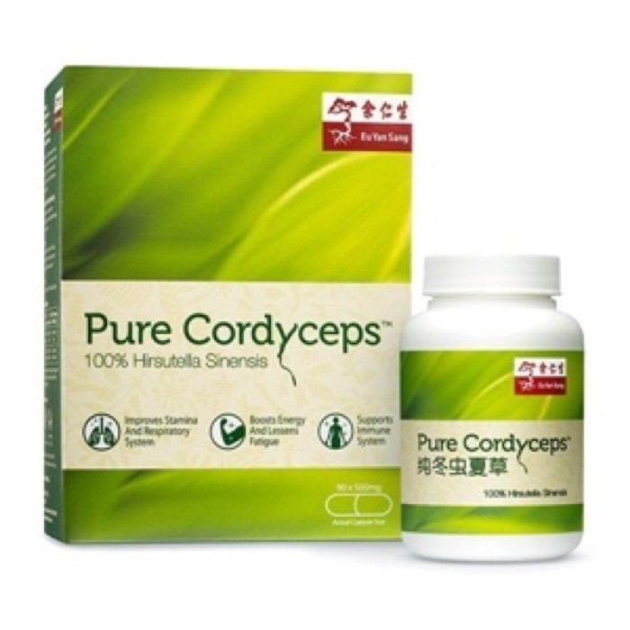 

EU YAN SANG PURE CORDYCEPS 90 CAPSULES IMPORT DARI SINGAPORE SINGAPURA - 90