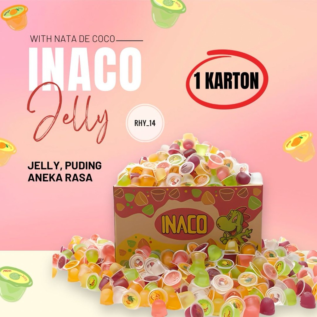 

Jelly Inaco 1 Karton 10kg Mix Varian