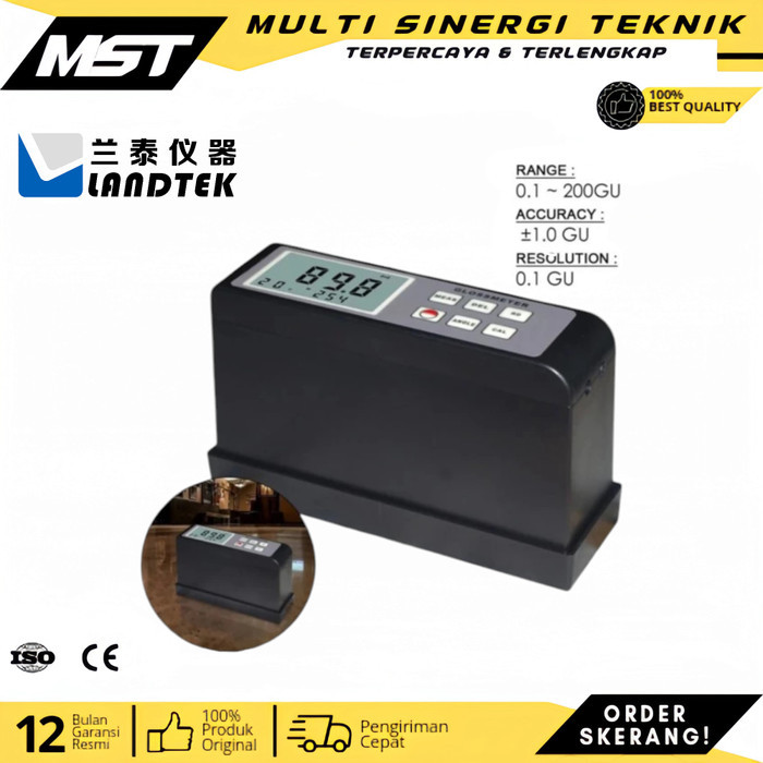 

GM-268 Portable 20 60 85 Degree Digitall Gloss Meter surface (Landtek)