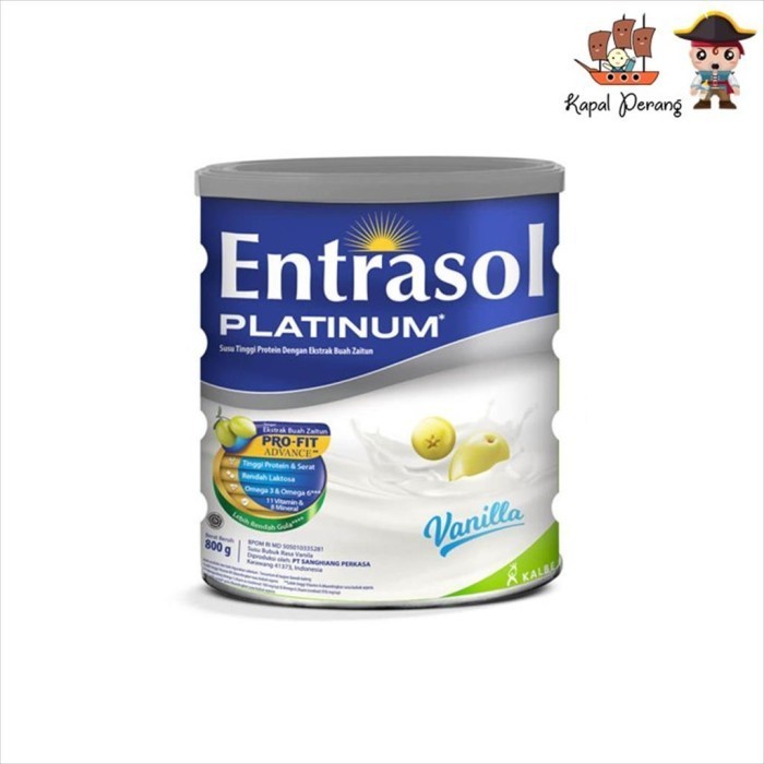 

Entrasol Platinum Vanila 800 gram