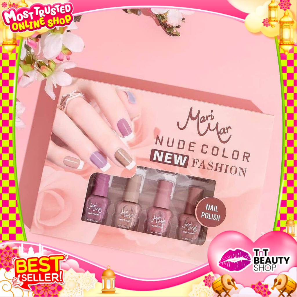 Marimar Nude Color Kutek Nail Polish | Xi Xiu Xixiu  | Jual 1 PCS | TnT Beauty Shop