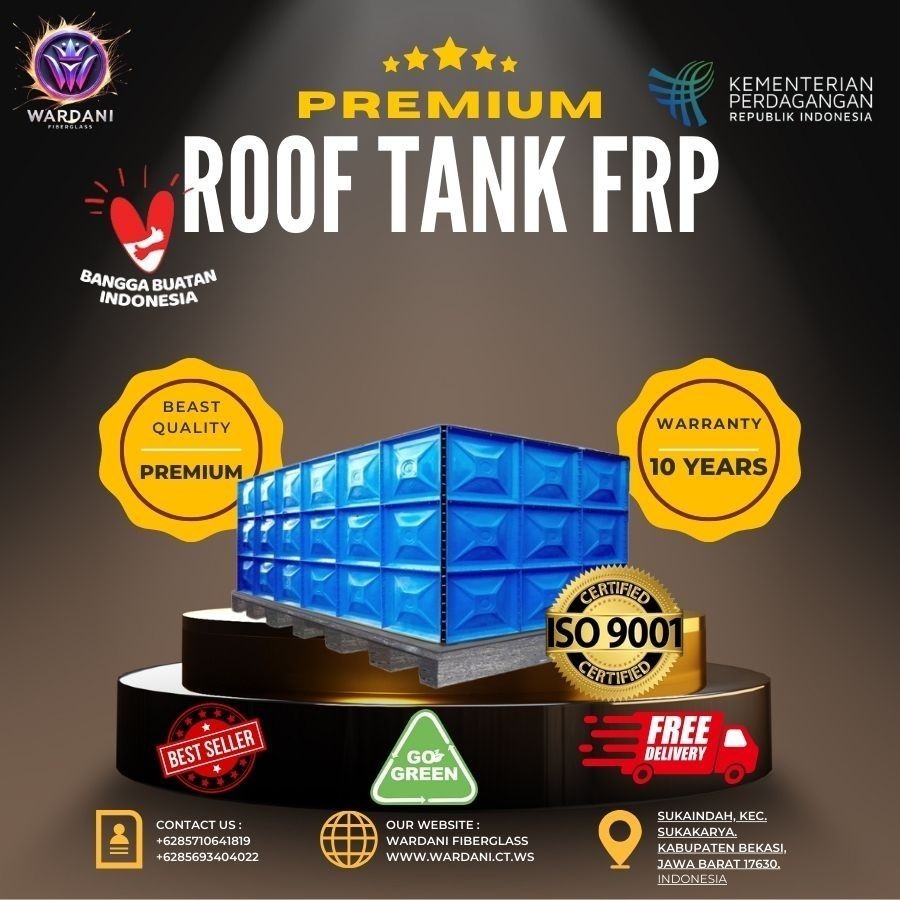 Tangki Air - Tangki Air Panel - Tangki Air RoofTop - Tangki Air Roof Tank - Tangki Air FRP - Tangki 
