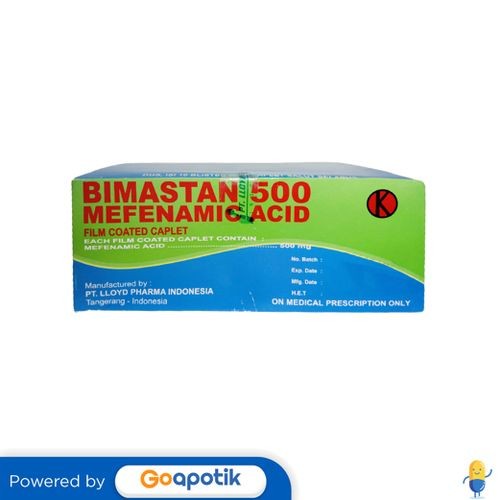 Bimastan 500 Mg Box 100 Tablet