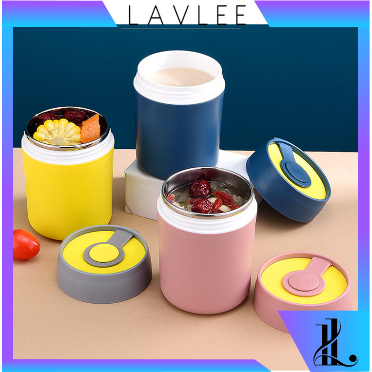 LAVLEE - 6179 Termos Soup Mini Portable / Termos Makanan Tahan Panas / Tempat Termos Sup Anti Tumpah