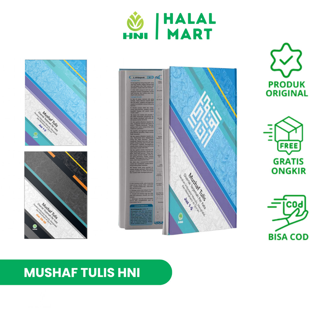 

Mushaf Tulis HNI - Mushaf Tulis Al Quran Terjemahan