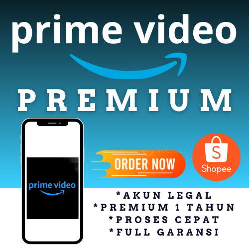 Hot Seller Amazon Prime Video Premium 1 Tahun Bergaransi Bisa Semua Perangkat