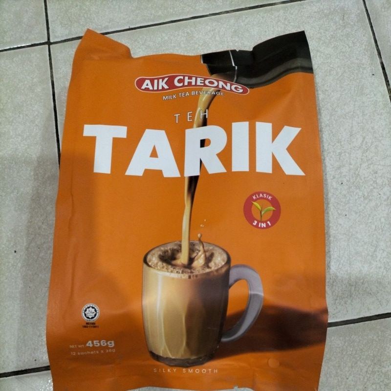 

pekanbaru riau / Teh Tarik AIK CHEONG klasik 3 in 1 Kemasan Baru 456g