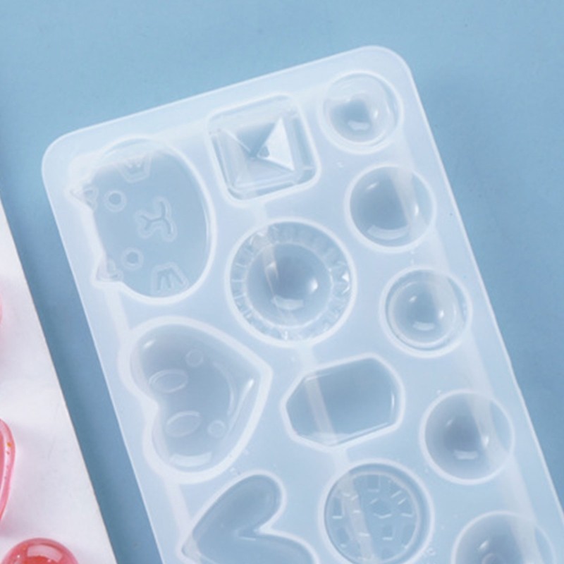 

Eardrops Dangler UV Crystal Resin Epoxy Mold DIY Art Crafts Ear Studs Casting Mold Handmade Jewelry Necklace Resin Mold