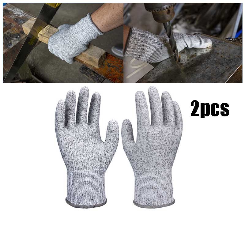 1 Pasang Sarung Tangan Anti Pisau / Sarung Tangan Cut Resistant / Sarung Tangan Safety Anti Pisau Gl