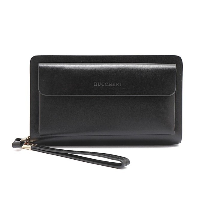 CLUTCH PRIA BUCCHERI Chayton HITAM - Hitam