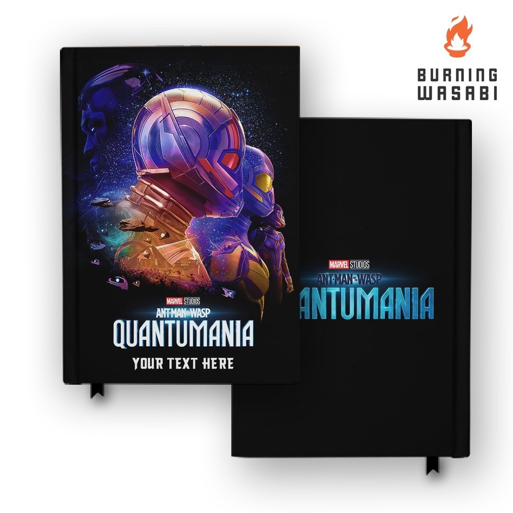 

Notebook Buku Ant Man 4 Quantumania Hardcover Agenda Custom Nama DIary Jurnal Agenda A5 A6