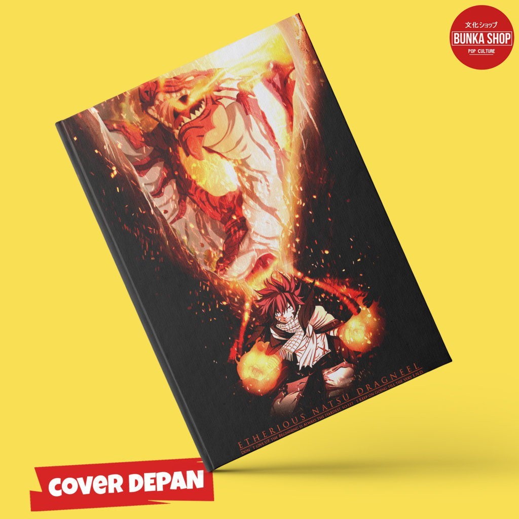 

Note Book Hardcover Anime Fairy Tail Natsu Ukuran A5 Buku Tulis Catatan Note Agenda Planner Jurnal Notebook Gift Couple