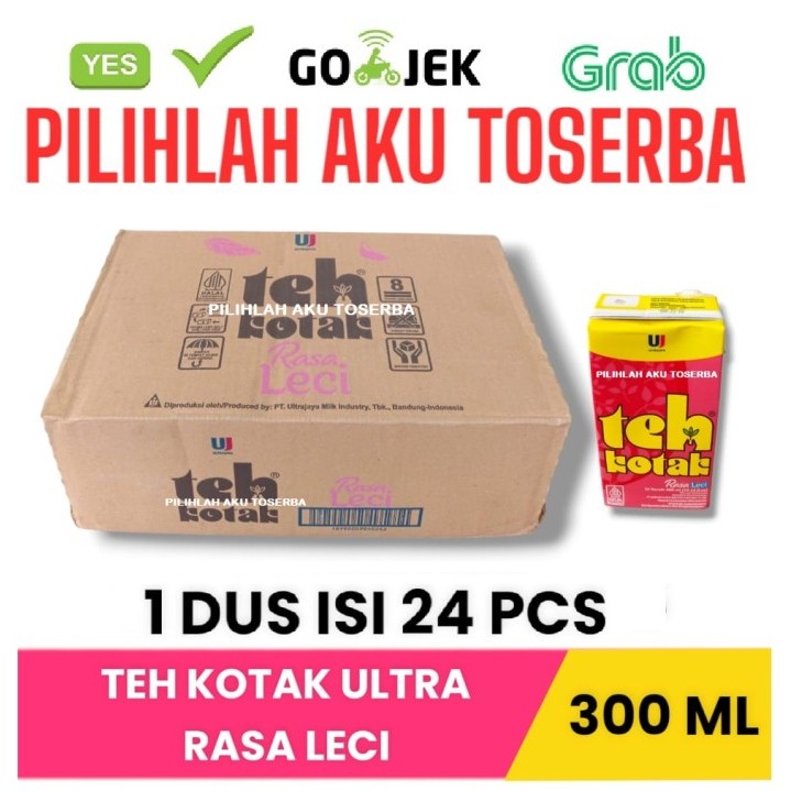 

TEH KOTAK ULTRA RASA LECI 300 ml - ( HARGA 1 DUS ISI 24 PCS )