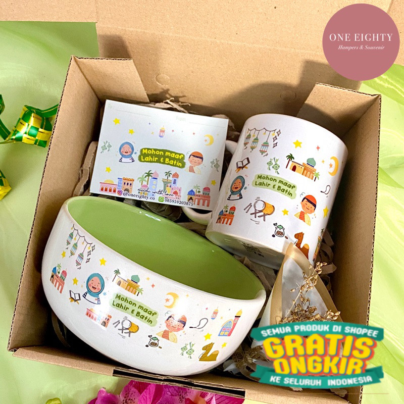 

HAMPERS WEDDING GIFT PREMIUM LONDON SET TABLEWARE MUG MANGKOK KERAMIK CUSTOM WEDDING ANNIVERSARY BIRTHDAY GRADUATION FAREWELL GIFT BOX HADIAH KADO PERNIKAHAN WISUDA ULTAH HARI IBU/ keluarga oleh oleh