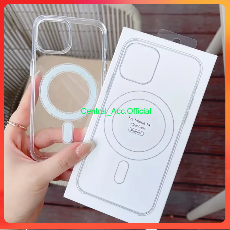 [ CASE MAGSAFE IPHONE X | XR | XS MAX ] CLEAR CASE ORIGINAL MAGSAFE MAGNETIC