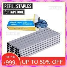 

Anissa_store-Isi Ulang Refill Staples Tapetool isi 10.000 pcs setaples pengikat lanjaran tanaman-COD