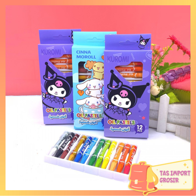 

Tas Import - S6357 Crayon Oil Pastel Motif Karakter Lucu / Alat Tulis Krayon Mewarnai Anak Sekolah / Crayon Oil Pastel Motif Kartun