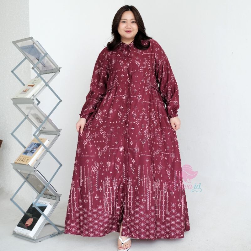 jumbo Gamis Abaya Vivian maxmara premium ld 120 130 140 cm