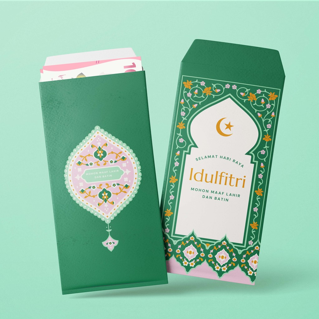 

RB Amplop Lebaran Idul Fitri 2025 Ukuran Besar Uang Tanpa Lipat, isi 30 pcs Kwalitas Premium
