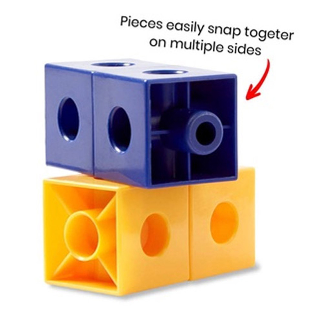 100Pcs/Bag 2Cm Math Linking Cubes Blocks Snap Cubes Link Cubes Link Numberblocks Math Manipulatives