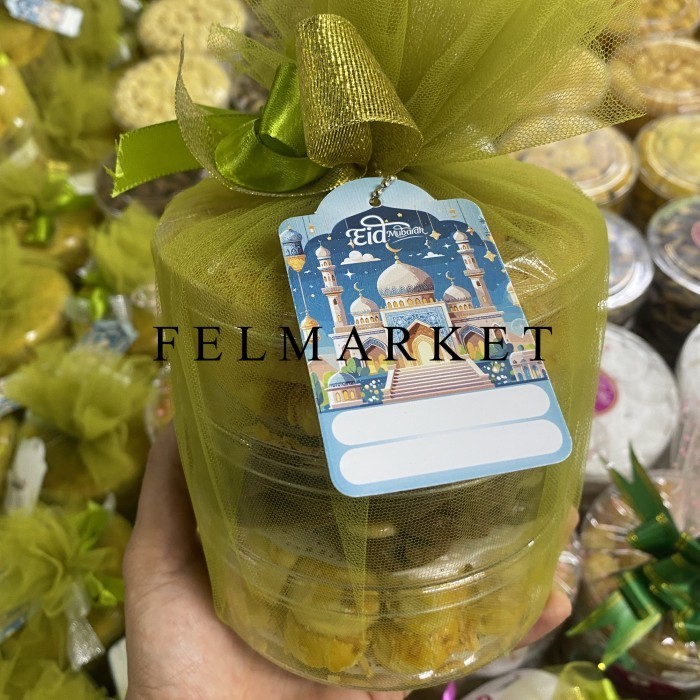 

Hampers Kue Kering 3 Rasa / Hampers Lebaran / Pack