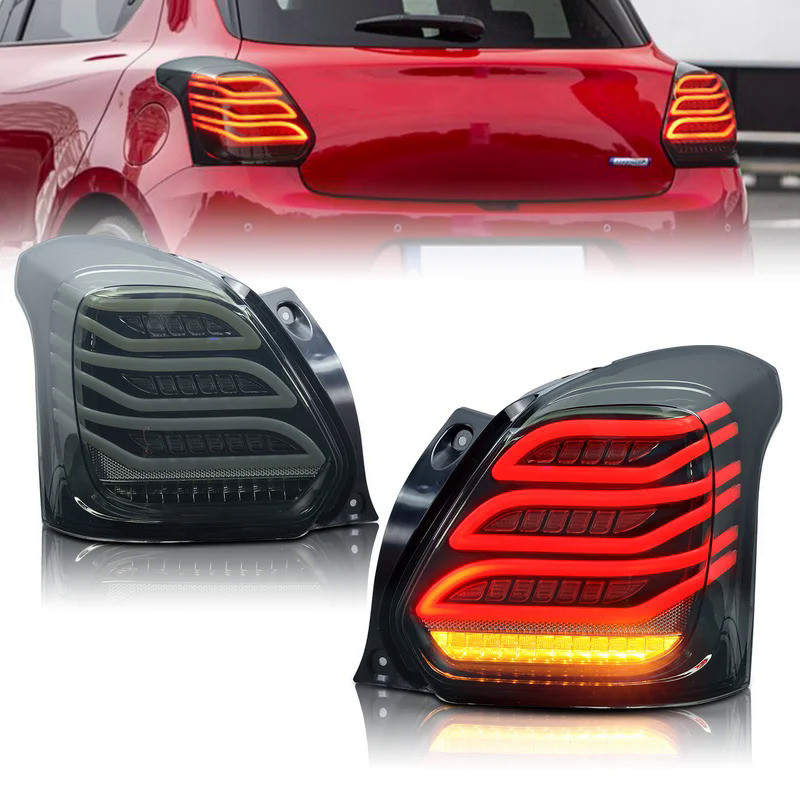 

(spot)LED Lampu Belakang Dinamis untuk Suzuki Swift 2017-2022 lampu rem lampu sein lampu mundur