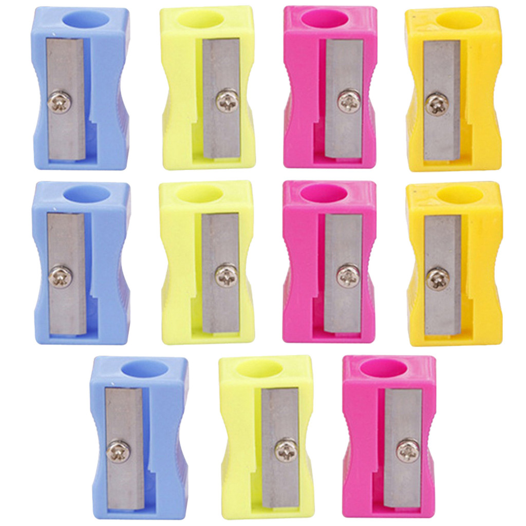 

24 Pcs Fine Tip Pencil Sharpener Electric Practical Handheld for Kids Smooth Surface
